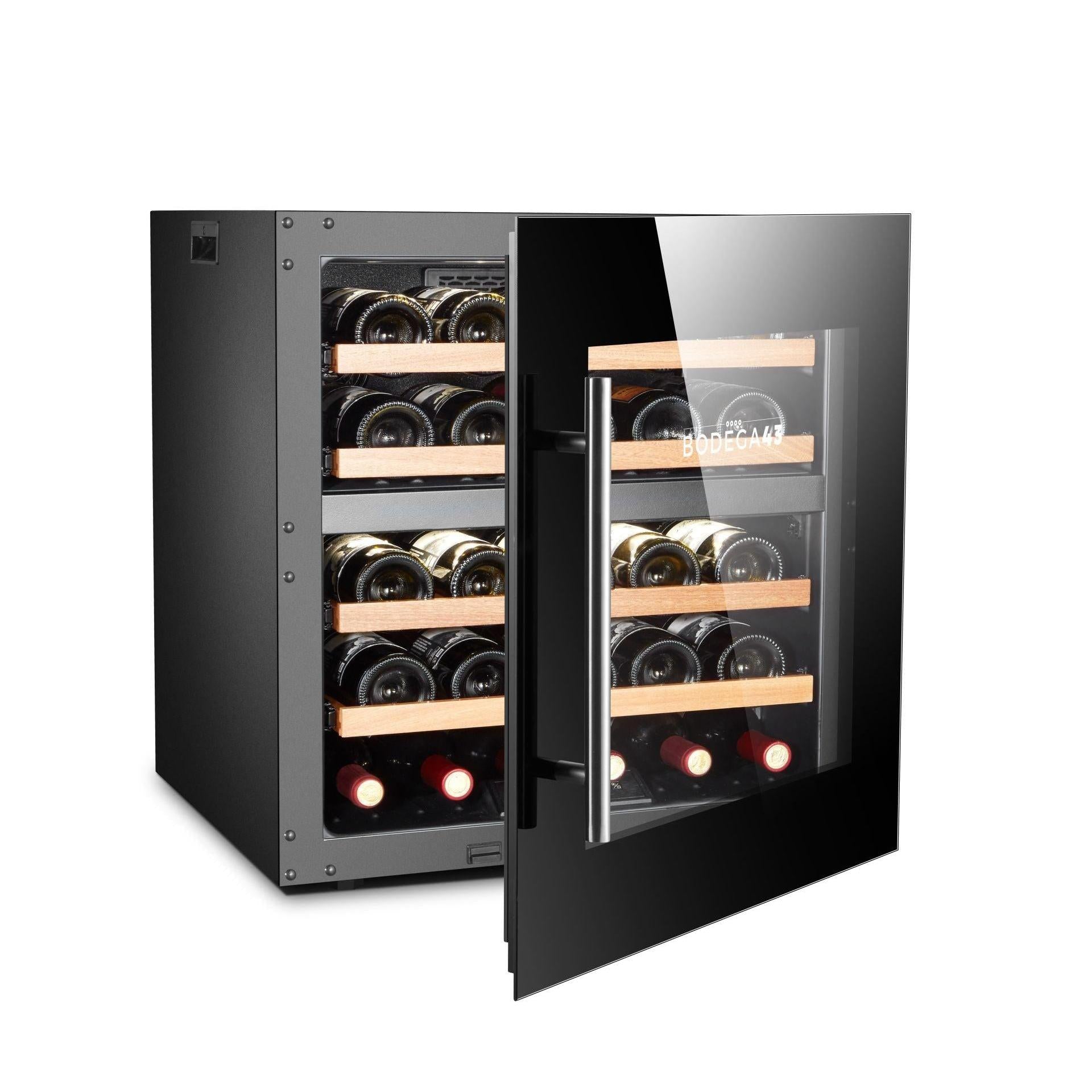 25er Weinklimaschrank B4325R (Einbau)-Bodega 43-Weinschrank.online