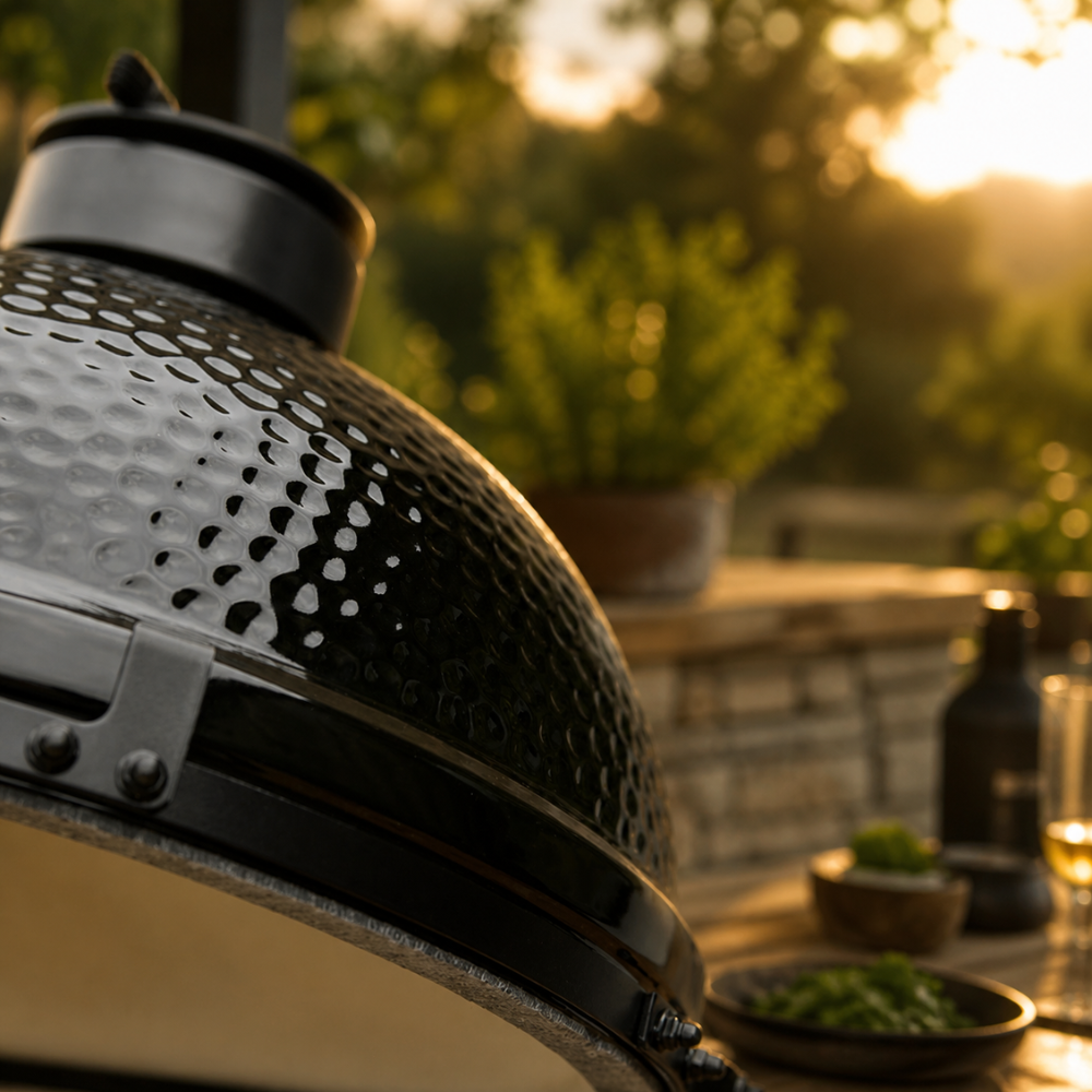 Big Green Egg The Onyx Large Build-In Starterset
