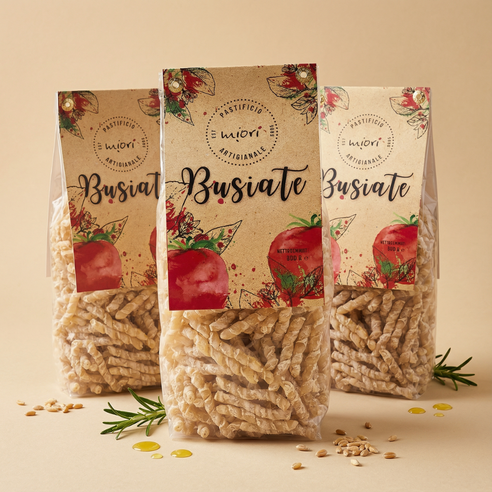 Busiate Sicilia – Artisan Pasta 500 g