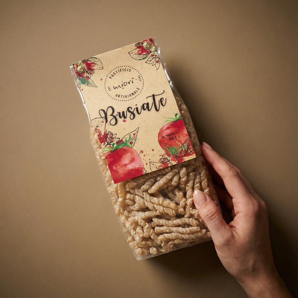 Busiate Sicilia – Artisan Pasta 500 g