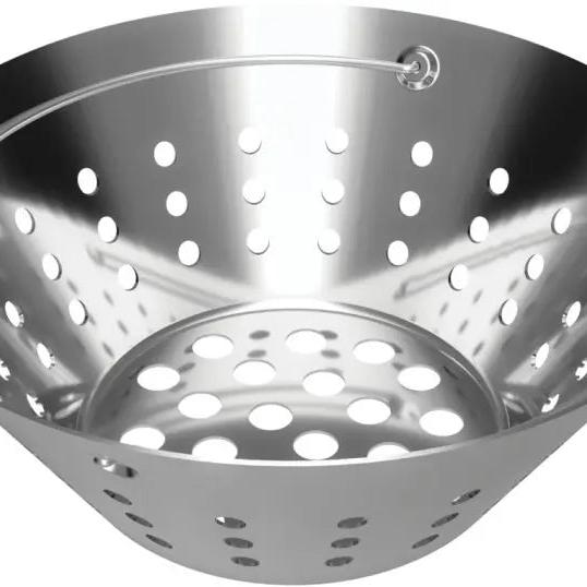 Perforierter Edelstahl-Feuerkorb Fire Bowl M für den Big Green Egg
