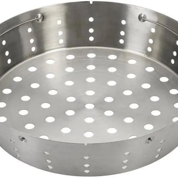 Perforierter Edelstahl-Feuerkorb Fire Bowl MX für den Big Green Egg MiniMax