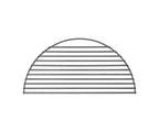 Big Green Egg The Onyx Large Build-In Starterset