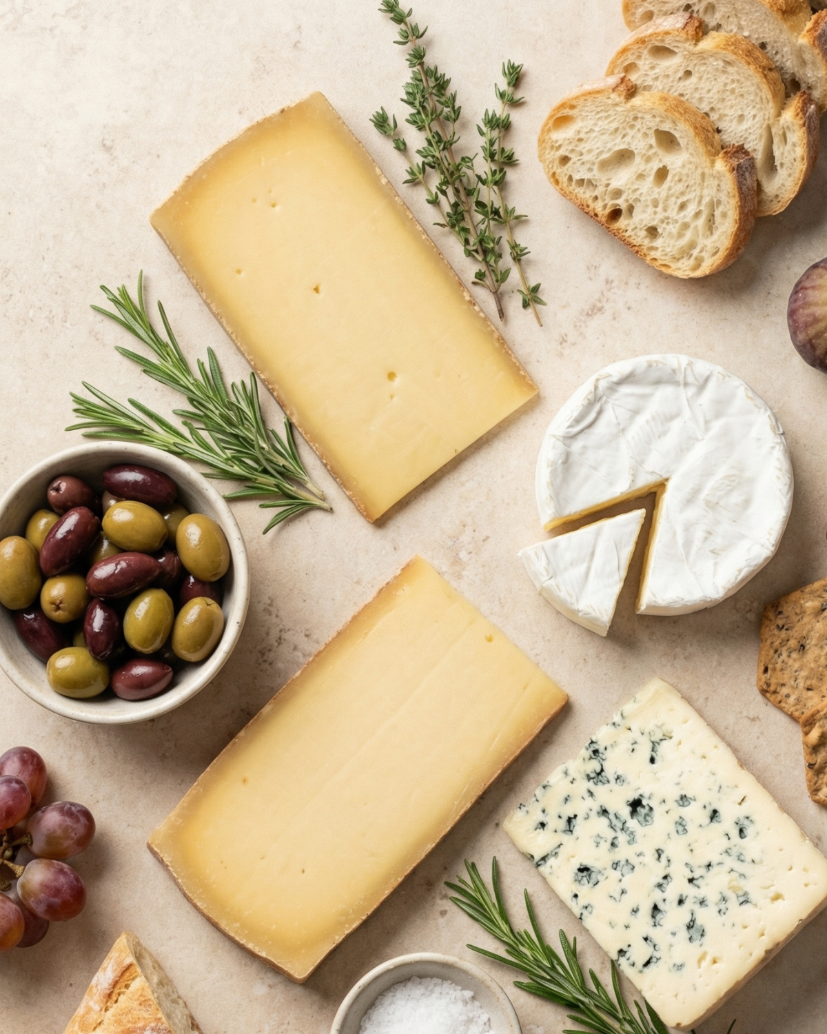 Käsetheke der Fromagerie Miori in Saarbrücken-Brebach