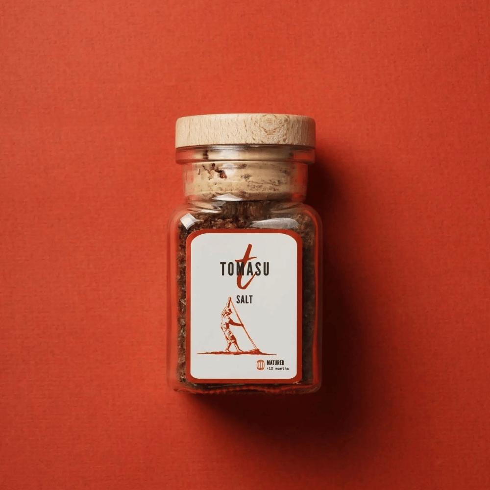 Tomasu Salz | Guérande Meersalz mit Tomasu Sojasauce | 135g-Tomasu-miori