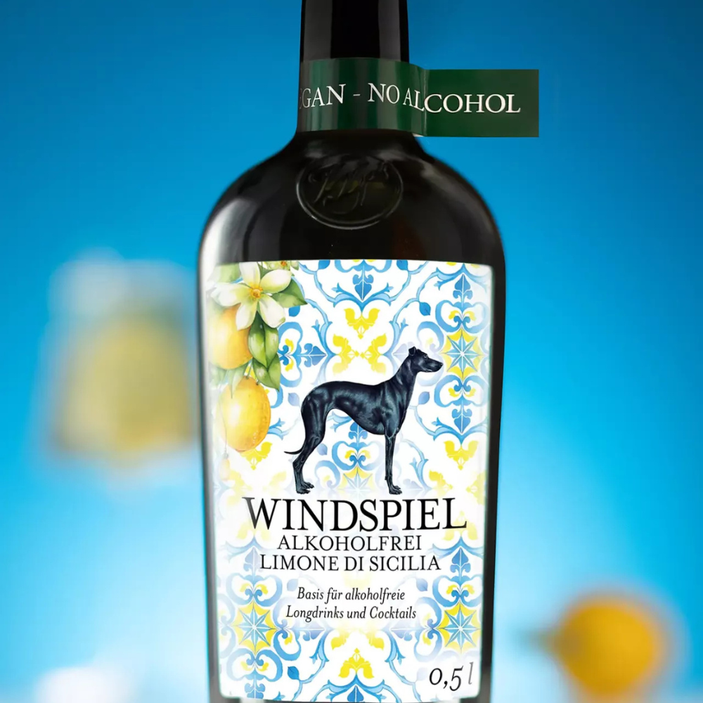 Windspiel Limone di Sicilia – Basis für alkoholfreie Longdrinks und Cocktails