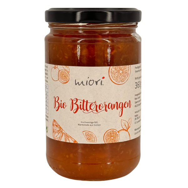 Bio Bitterorangen Marmeladen | Sizilien | 360g