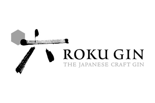 Rokoku Gin Japanischer Craft Gin Logo mit japanischen Schriftzeichen