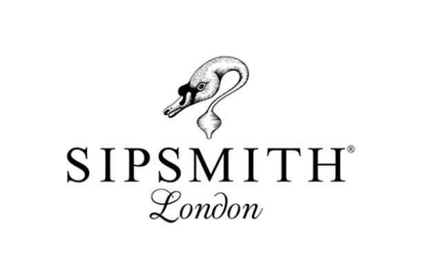 Logo der Gin Marke Sipsmith London mit einem gezeichneten Schwan präsentiert im Ginsortiment von miori