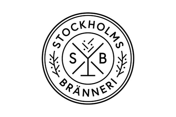Logo der Gin Marke Stockholms Brännerie mit den Buchstaben S und B im Kreis präsentiert im Ginsortiment von miori Saarbrücken