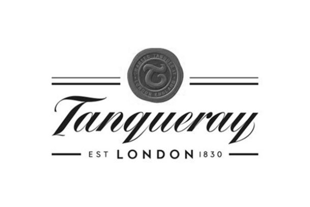 Tanqueray Gin Logo mit Siegel im Logo